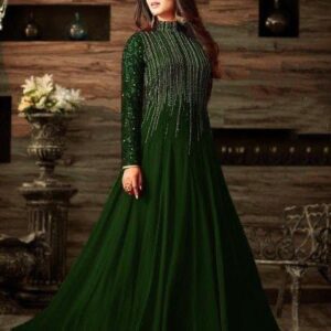 indian chiffon maxi