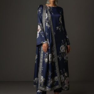 Zainab Chottani Digital Printed Silk