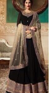 Indian chiffon maxi
